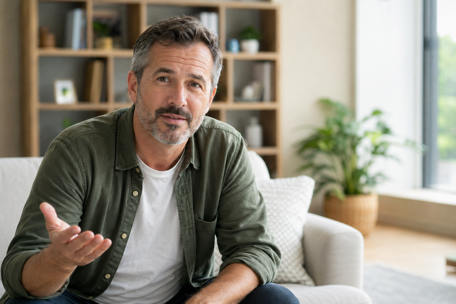 Personne posant une question avec une expression interrogative, concept FAQ